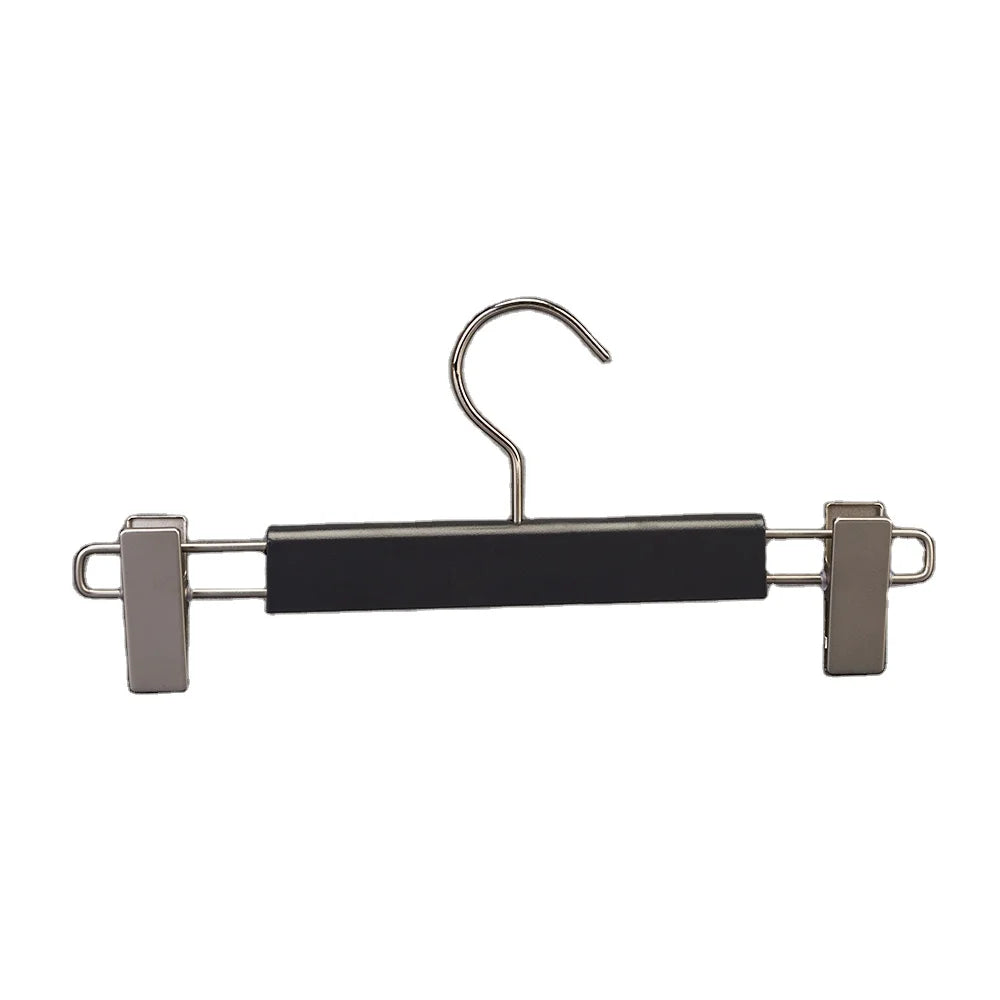 Clothing Store Custom Metal Clips Trouser Hangers Space Saving