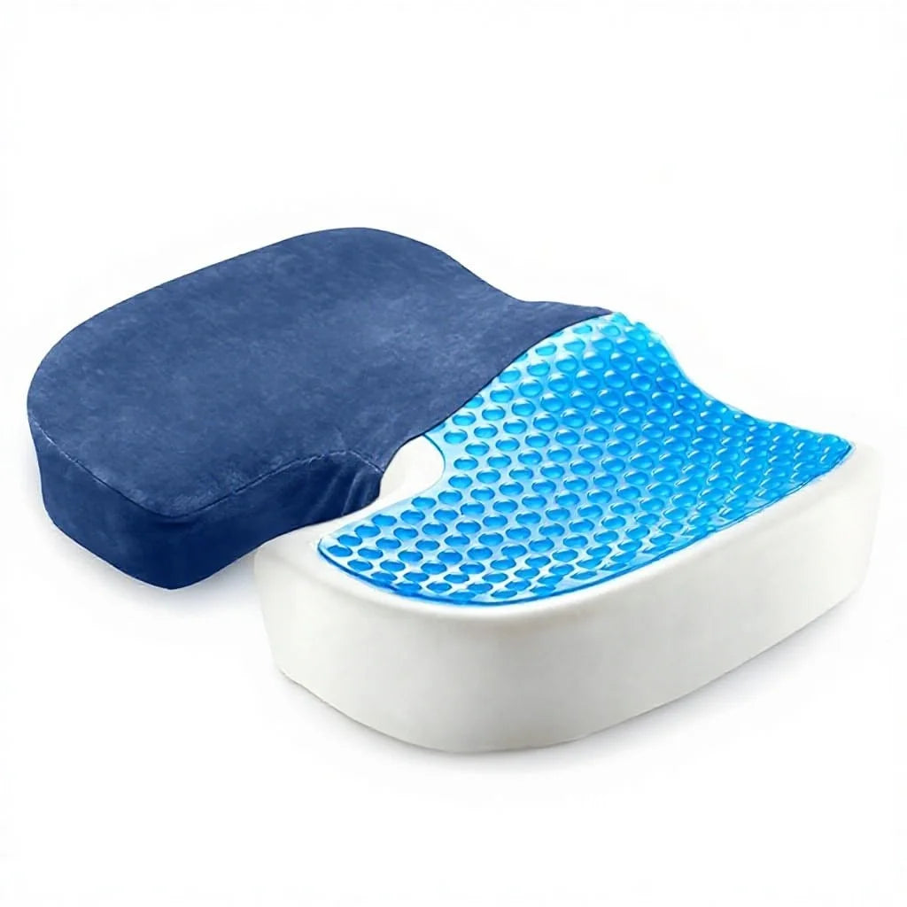 Ergonomic Comfortable Design Pain Relief Seat Cushion Office Chair Anti Slip Memory Foam Orthopedic Seat Cushion