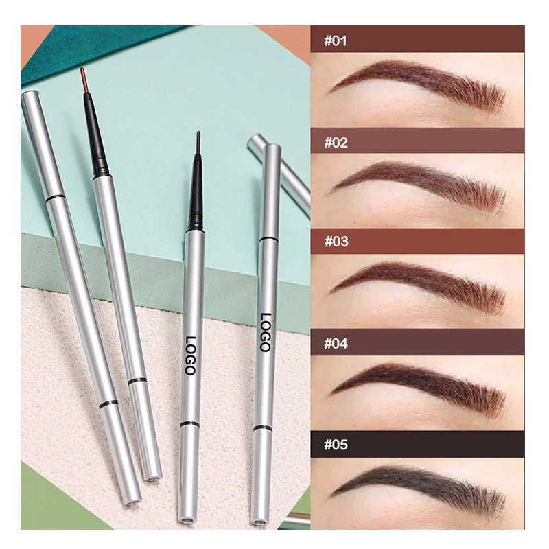 Vegan Vegan Eyebrow Pencil With Brush Eyebrow Pencil Private Label Customeyebrow Pencil Waterproof