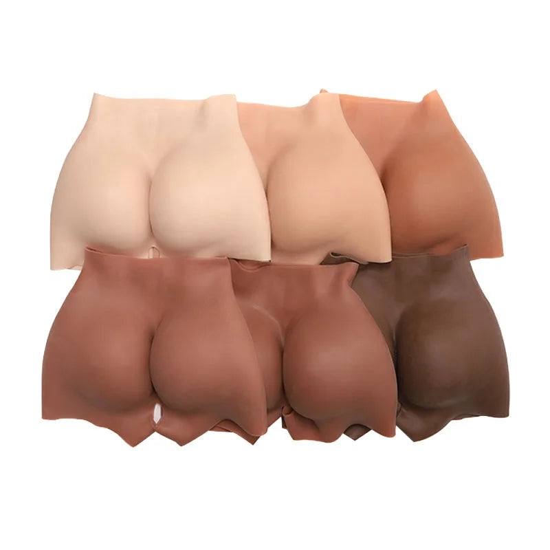 Woman Sexy Silicone Big Hips and Booty Abundant Buttocks Shapers Enhancer Padded Plump Hip Pant Silicon Butt and Hips Panties