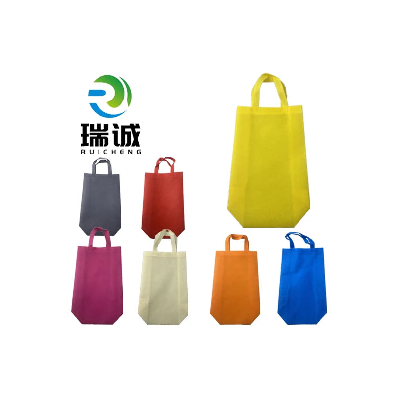 Ruicheng Custom Biodegradable Non Woven Spunbond Tote Bag-Reusable Shopping Bag for Exhibition Use