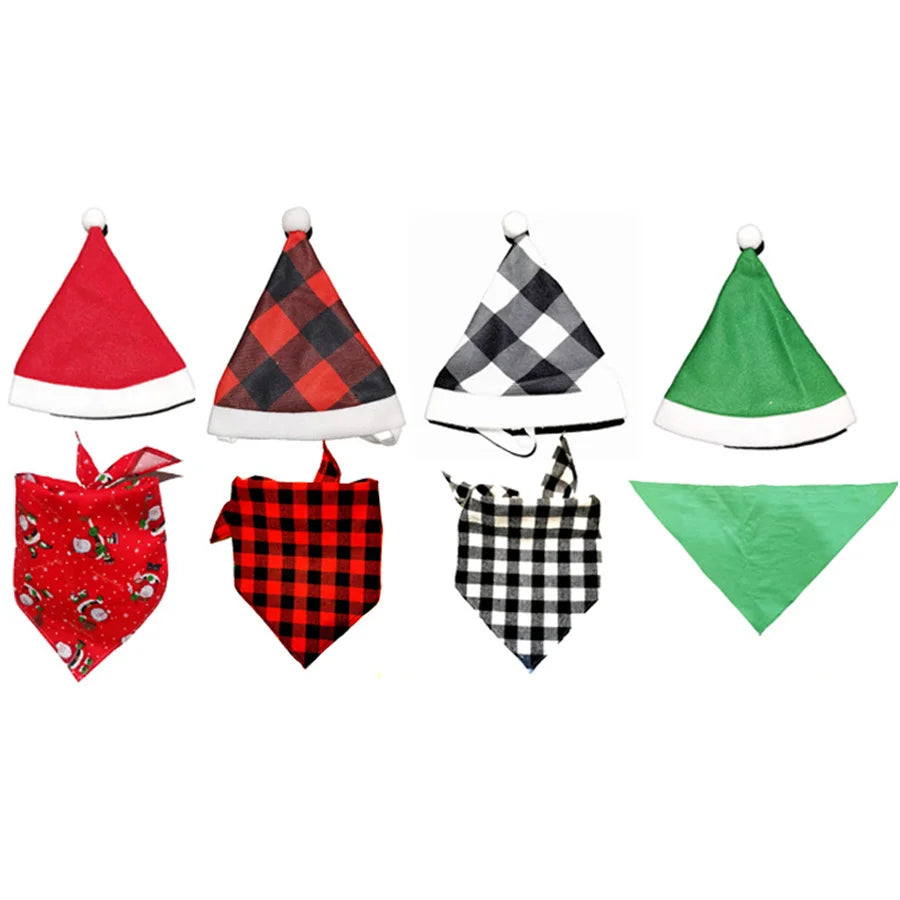 Wholesale Pet Dog Cat Bandana Cap Pattern