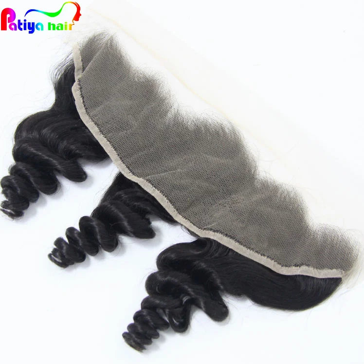 Hair Stores Online Pre Plucked Brazilian Loose Wave Frontals and Closures Human Remy Hair Real HD Lace Frontal Only 13x4 Clos