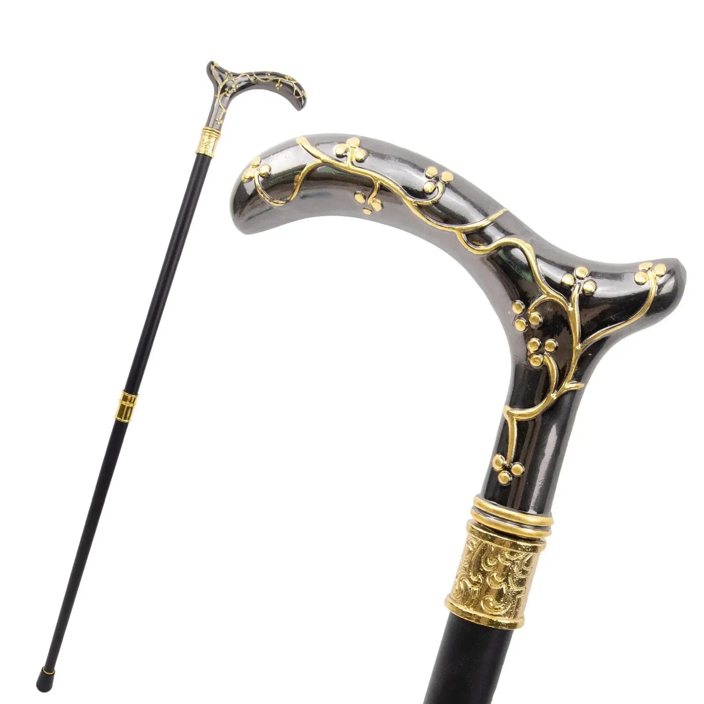 Detachable Handle Fashion Party Decorative Crutch Men Luxury Cane Elegant Aluminum Alloy Vintage Walking Sticks
