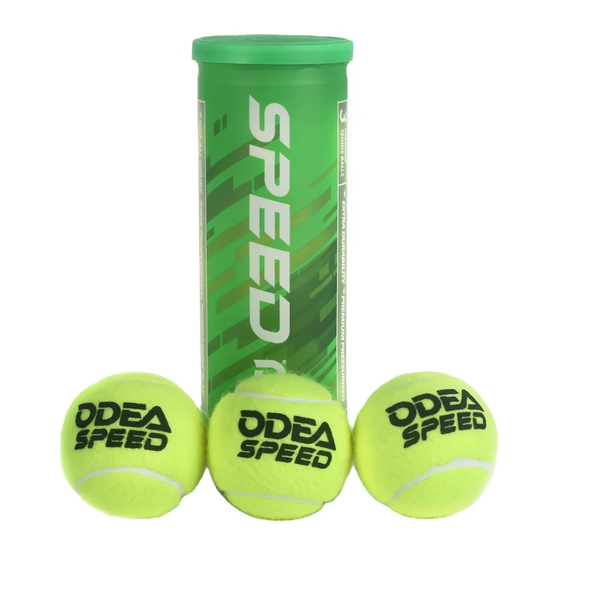 Odea ITF Custom Factory Wholesale Pressurized PET Can Pack Tennis Ball-Training Thailand Wool Felt Natural Rubber Inner Core