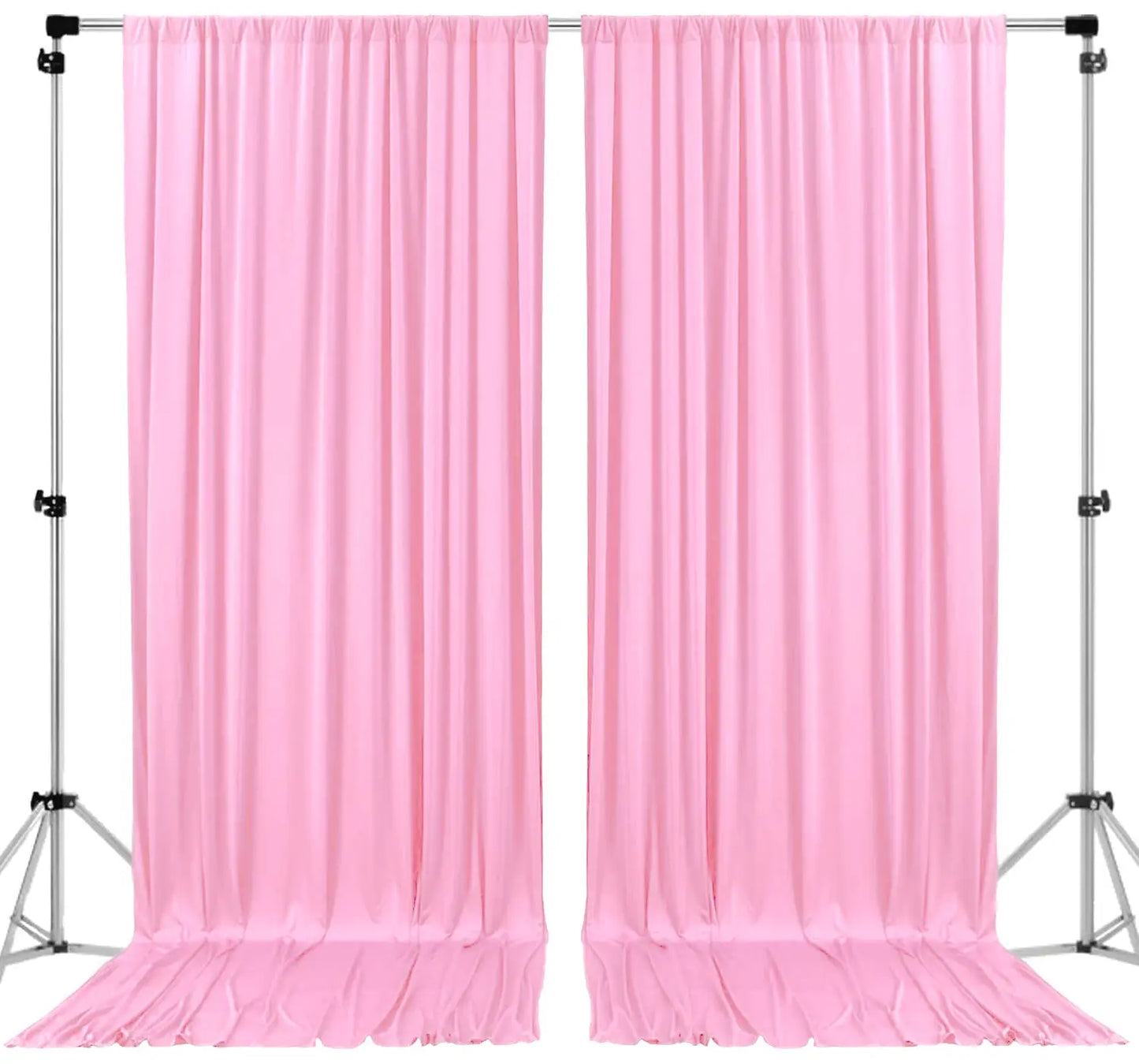10Ftx12Ft Event Drapes Wedding Ceremony Party Home Decorations Polyester Backdrop Drapes Curtains Panels