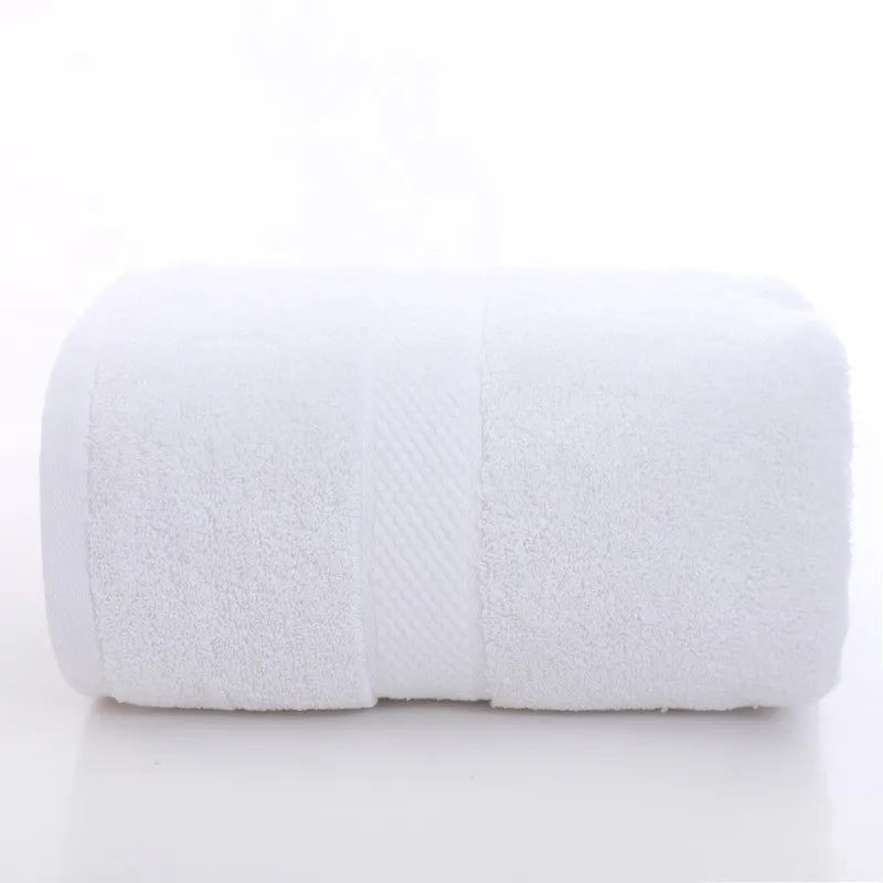 Hot Sale Luxury Towel 100otton Soft Super Absorbent Dobby Bordered Large Size Bathroom Towel Hotel Supplies
