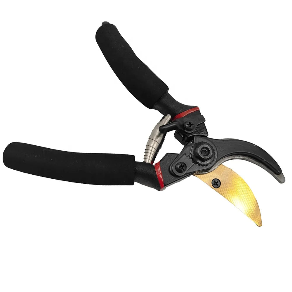 Ultra Sharp Heavy Duty Alloy Bypass Pruning Shears Soft Cushion Grip Handle Garden DIY Pruning Composed Steel Plastic Aluminu