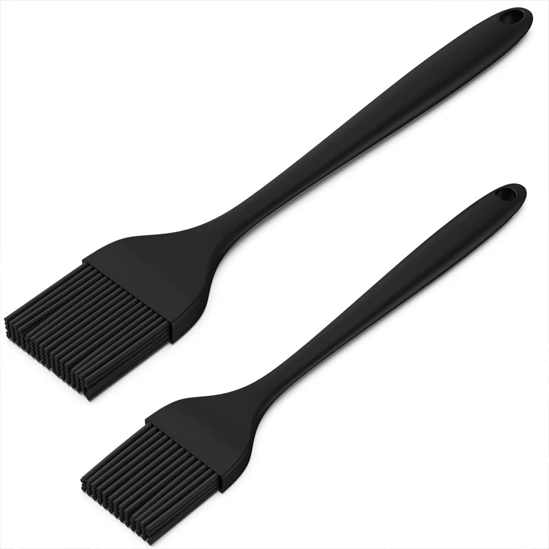 Factory Customize Bread Baking Tools Oil Brush Silicone Bbq Brush Set Silicone Basting Oil Brush