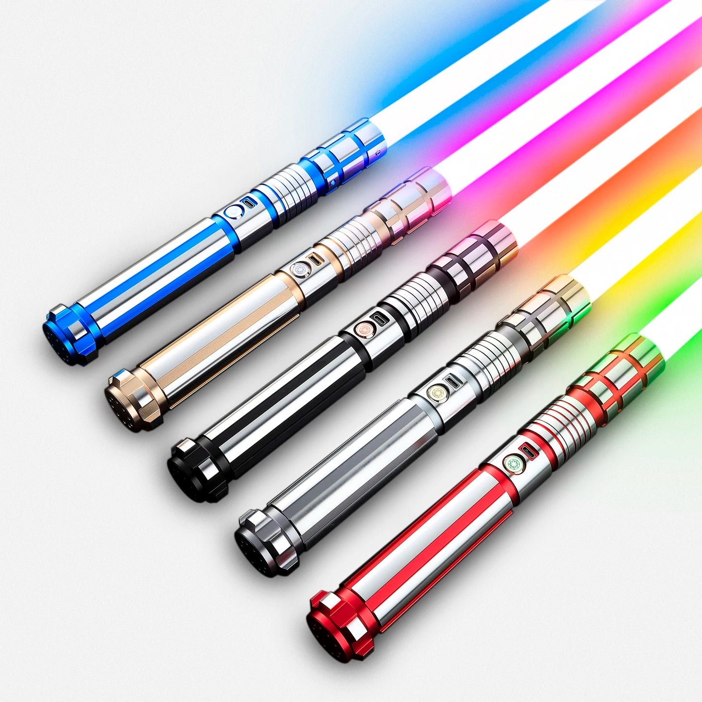 Cheap Star the Wars Lightsaber Wholesale Metal Hilt Heavy Dueling Lightsaber with Light and Sound FOC Kids Light up Sword Toy