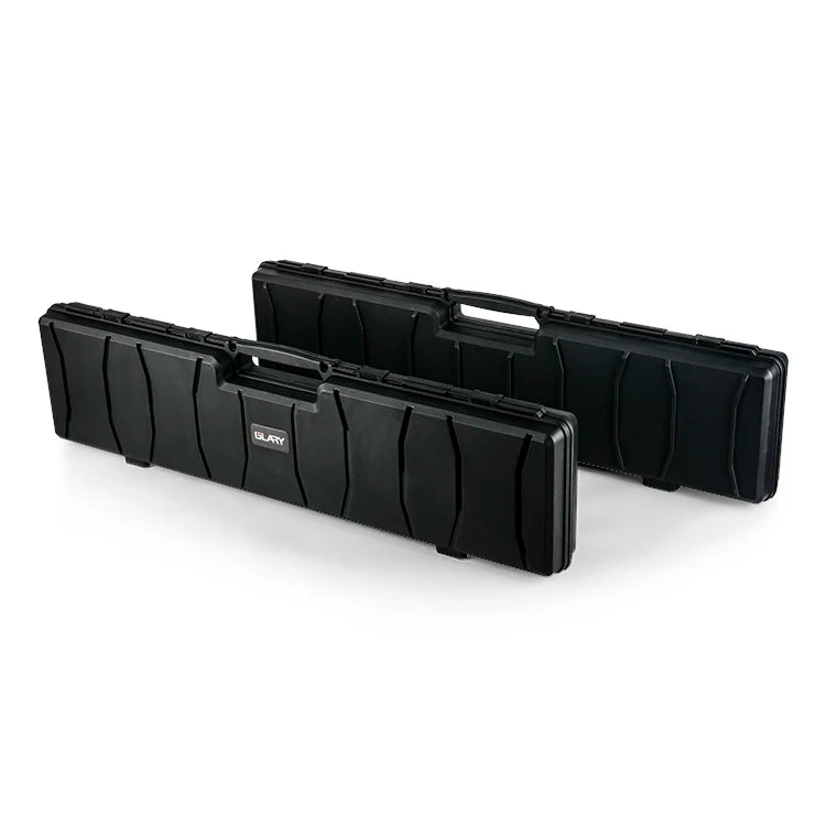 GLARY Lightweight Long Gun Case Box for protection Hard Shell Plastic Gun Carrying Case Box with Foam Wholesale Gun Case