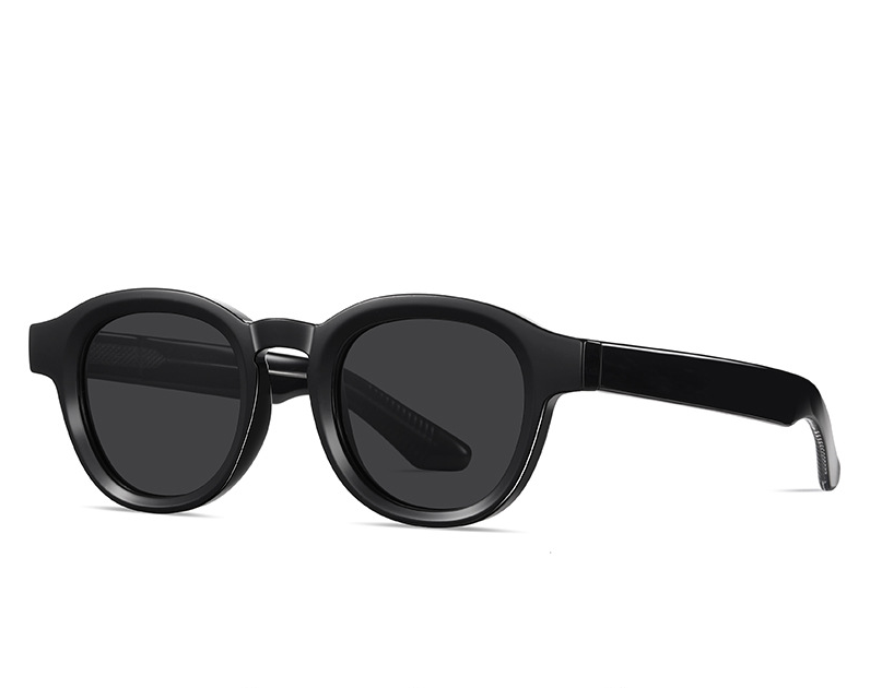 2026 Multicolor Custom Anti Blue Light Unisex Polarized Acetate Round Frame Unisex Sunglasses