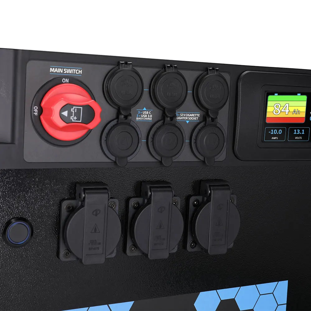 Licitti Outdoor Rechargeable Lifepo4 Battery Generator Solar Portable 3000w Power Station for RV