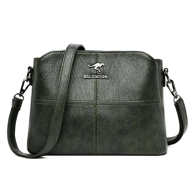 Luxury Fashion New Solid Color Matching Handbag Shoulder Bag Women's Bag Fashion Tote Handbags One-Shoulder Handbags