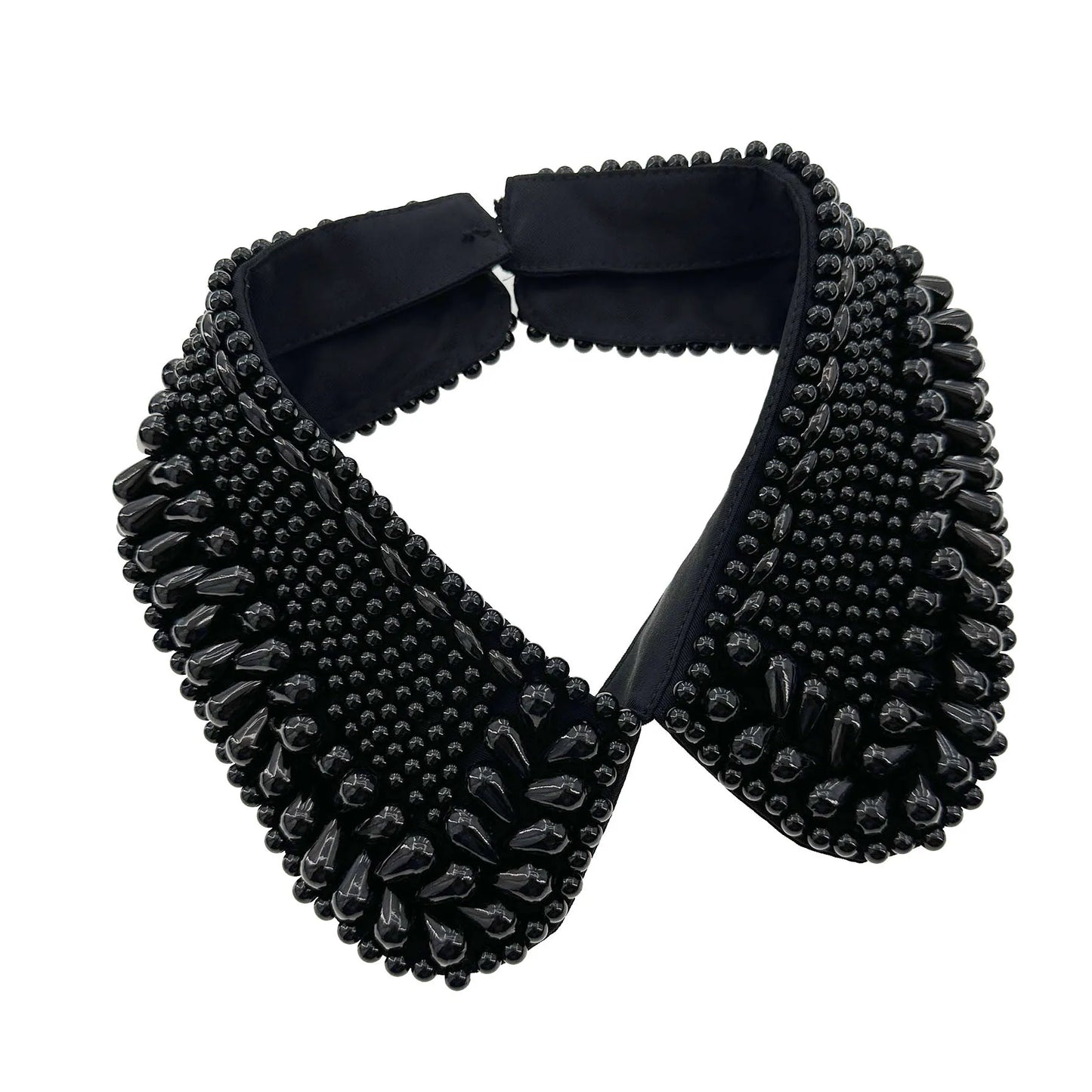 Factory Direct Retro Vintage Style Necklace Trendy White/Black Pearl Collar Handmade Fashion Jewelry for Women