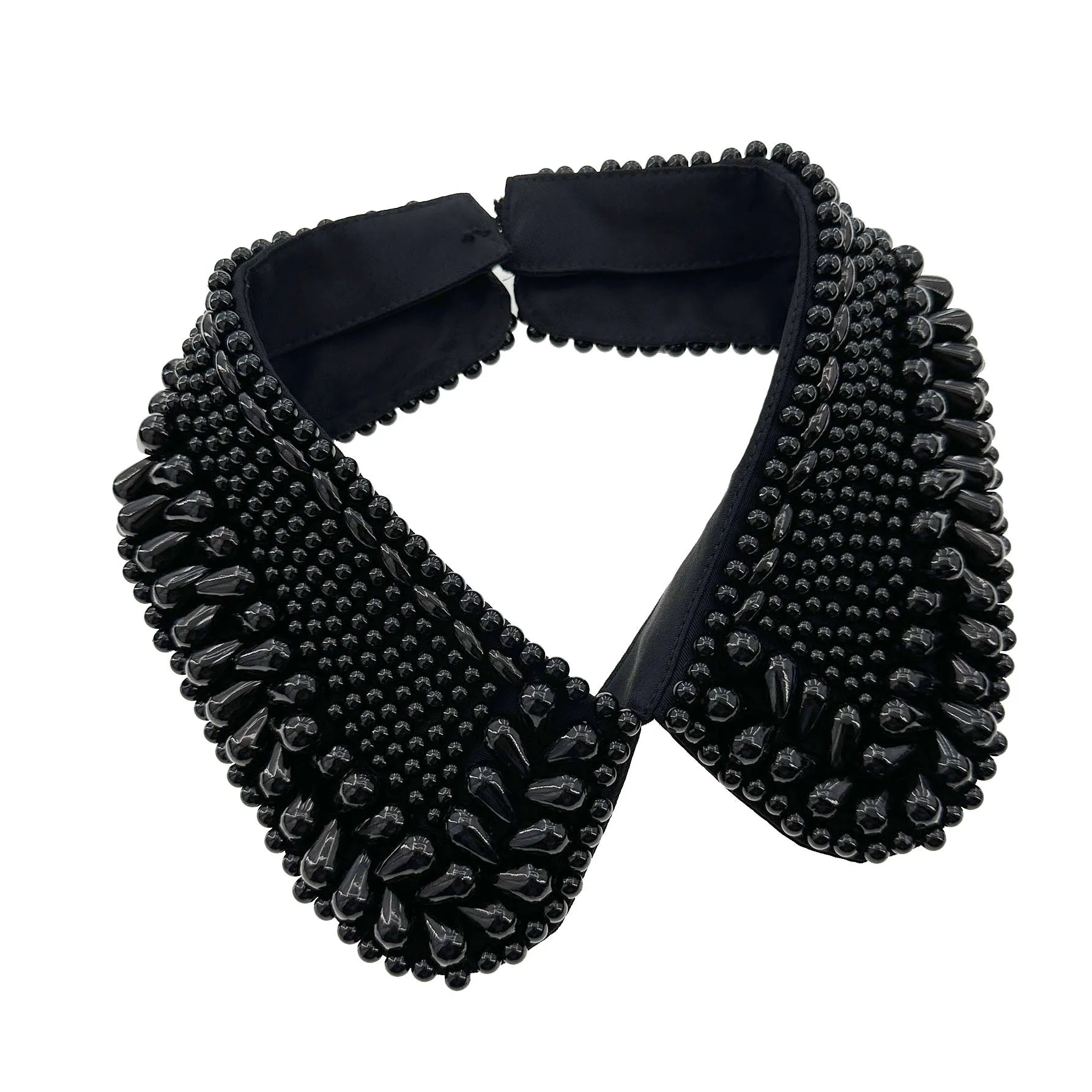 Factory Direct Retro Vintage Style Necklace Trendy White/Black Pearl Collar Handmade Fashion Jewelry for Women