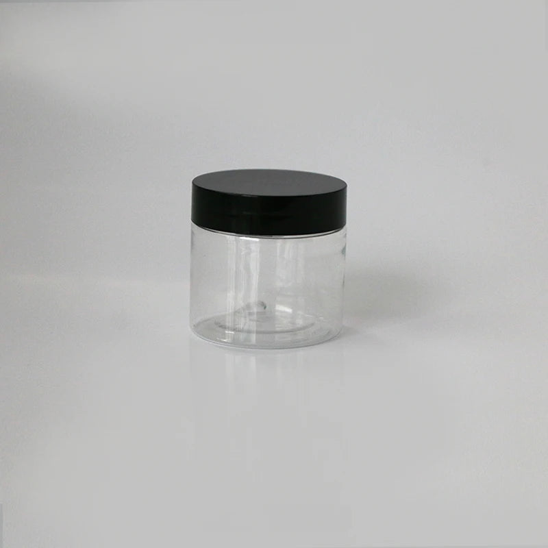 60ml Customize Plastic Pet Smell Proof Packing Jars Container for Cosmetic clear Packaging Container Jar