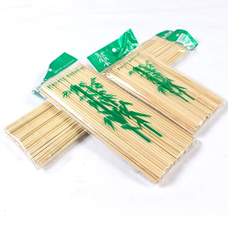 Superior Bamboo Cheap Round Sticks Nature Dry 2.5mm X 15cm Barbecue Bamboo Round Bamboo Sticks