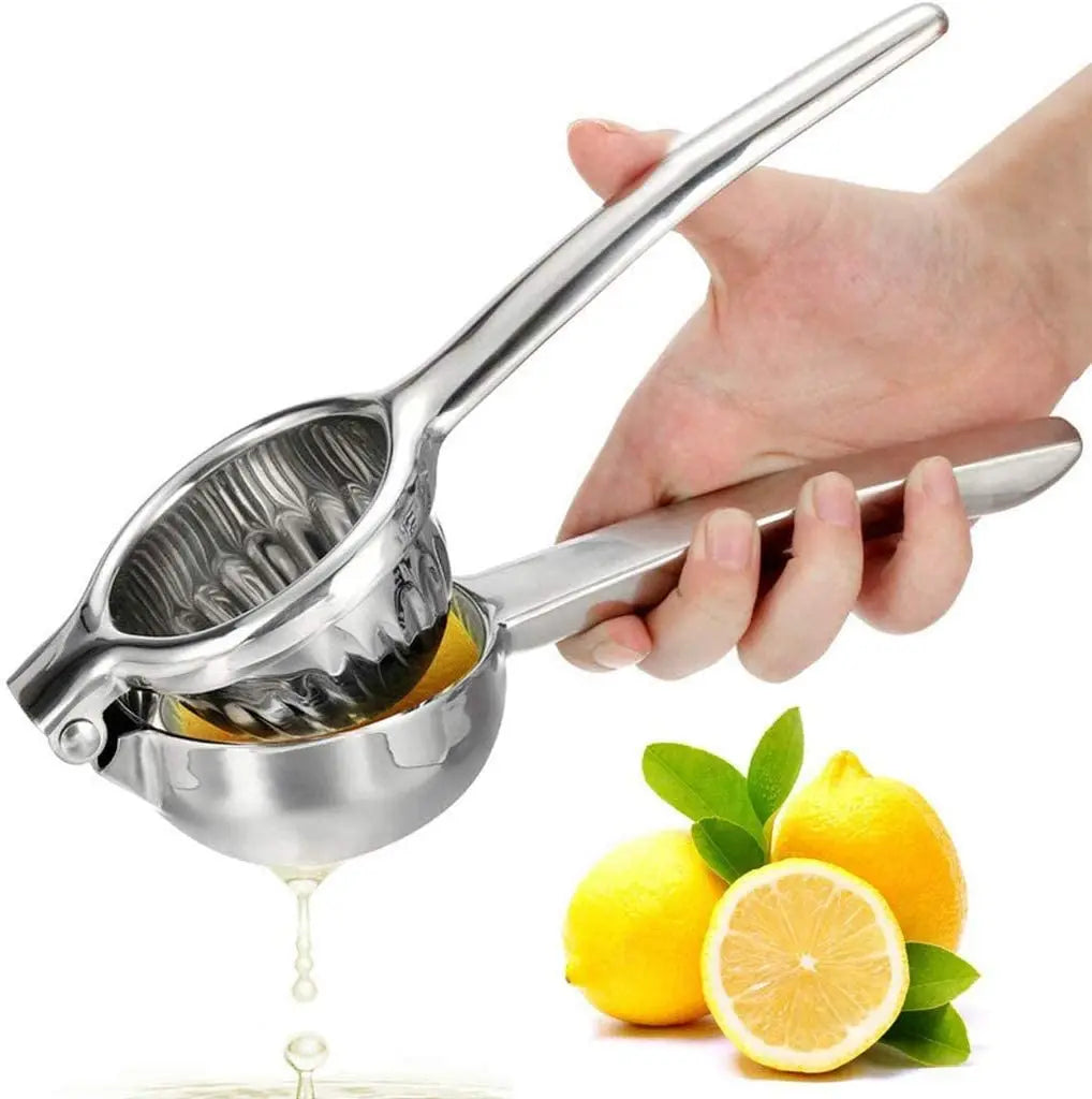 Lemon Squeezer Juicer Citrus Handheld  Lemon Juicer Stainless Steel Juicer Hand Press Manual Citrus Press