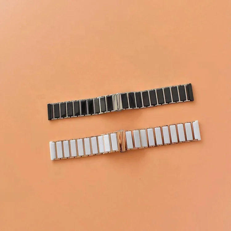 stainless steel ceramic strap suitable for Samsung Huawei Xiaomi ceramic strap