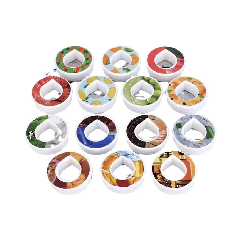 Dropship Food Grade Bpa Free Flavoring Pod Air Scent Fruity Sprite Cola Whisky Milk Coffee Flavor Pods for Air Water Bottle