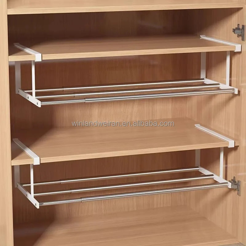 Wardrobe Bathroom Storage Rack Metal Storage Rack Shoe Cabinet Elevated Bedroom Storage Artifact