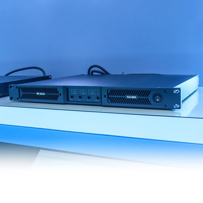 PFC Power Supply XLR Connect 800W 1200W K4-800 Amplificador Digital Audio Power Amplifier