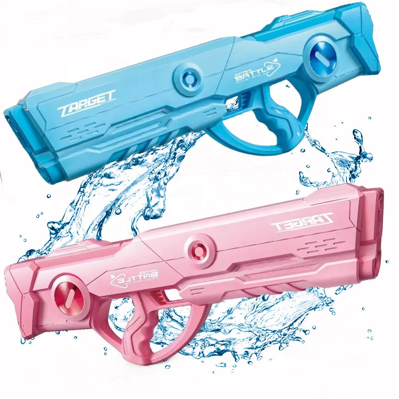 Large Electric Water Gun Automatic 820CC High Power Squirt Guns Super Blaster Pool Water Gun Toy Summer Outdoor Toy