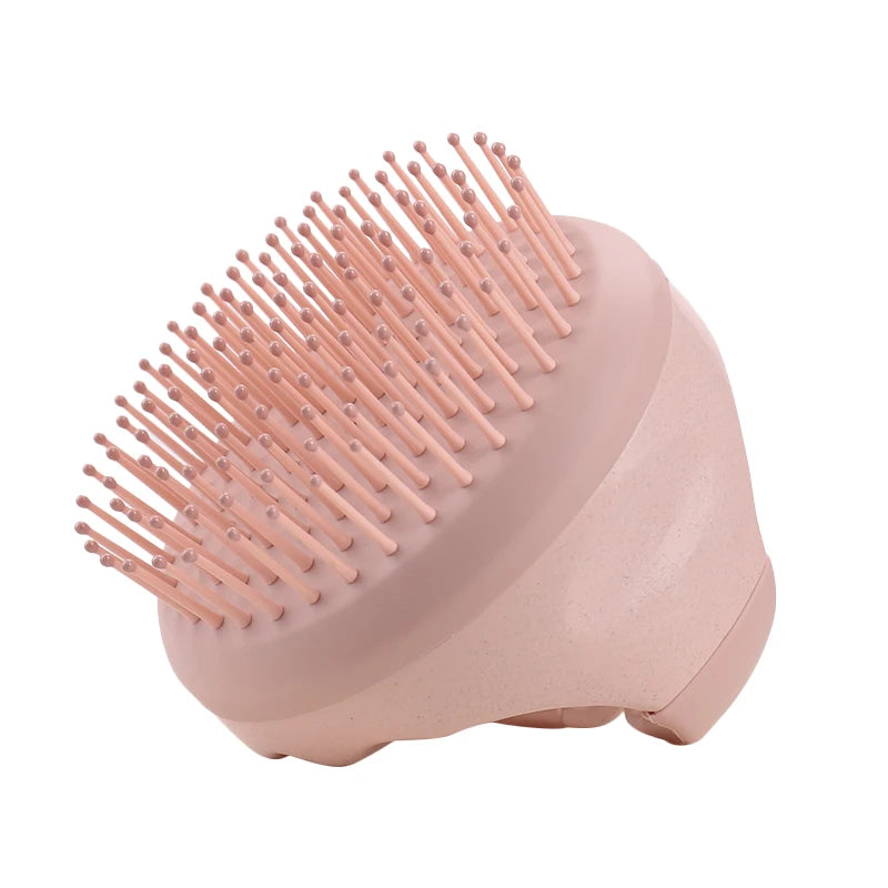 New Hairbrush Massage Hair Comb Silicone Scalp Massage Detangling Hair Brush Comb for Hair Growth