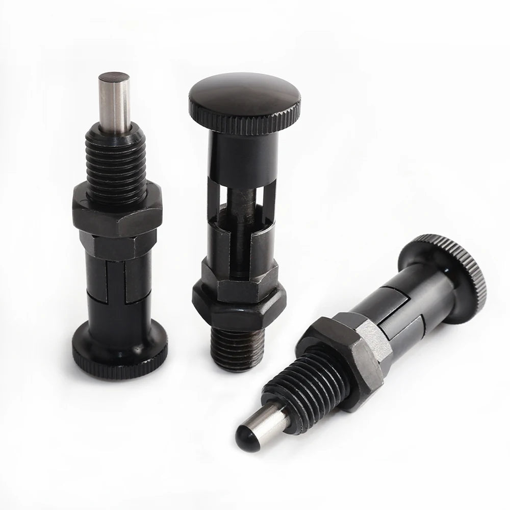 VEICH VCN210 M5/6/8/10/12/16 Aluminum Knob Stainless Steel Spring Loaded Indexing Plungers Locating Pins Nuts Fasteners