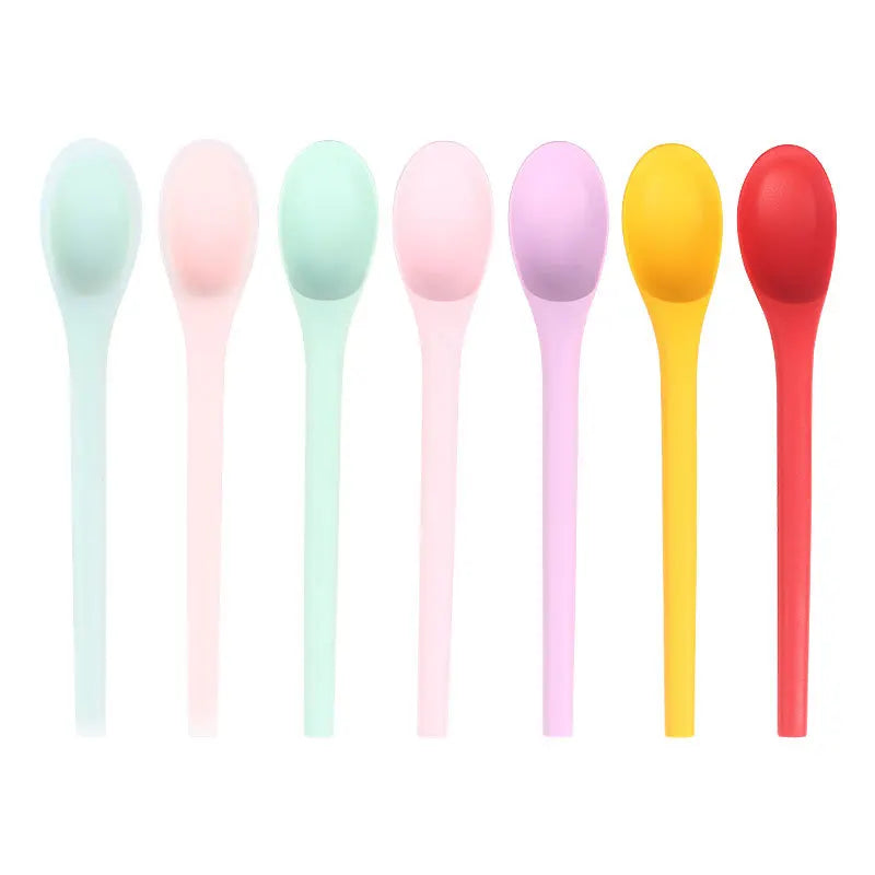 Modern Sustainable Silicone Kitchen Basting and Serving Spoon for Salad Tools Baking Stirring Mixing