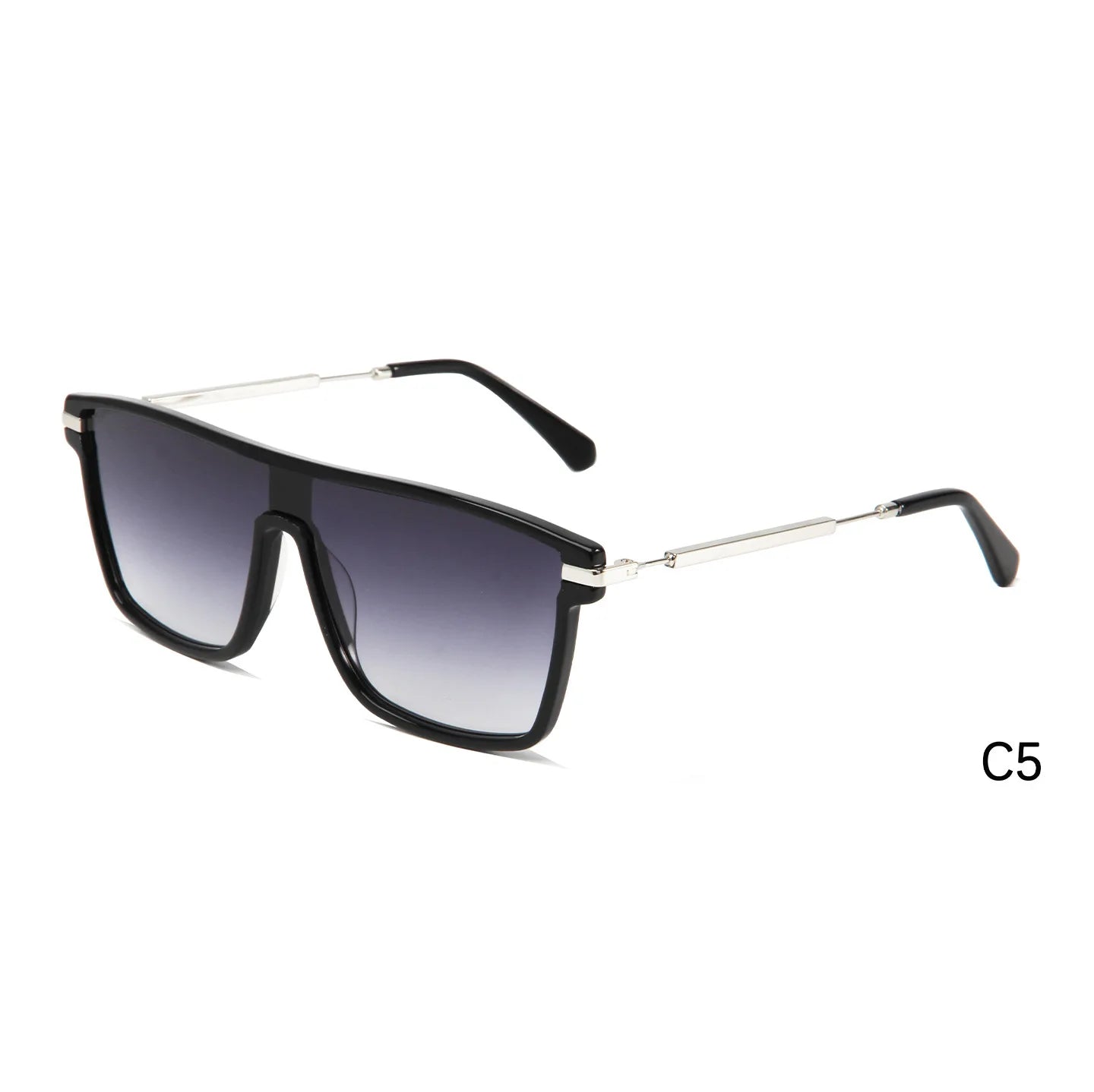 2024 Spring Personalized Unisex Custom Logo Oversized Glasses Big Face Big Frame Acetate Sheet Polarized  Eyeglass