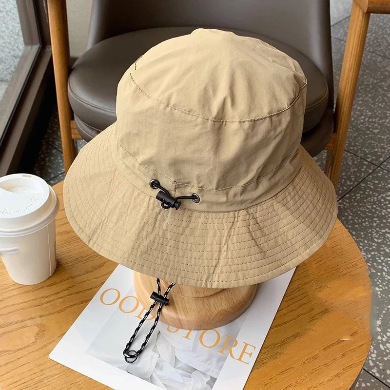 Wholesale Outdoor Foldable Pocket Cap Quick Dry Nylon Casual Fishing Fisherman Waterproof Bucket Hat for Ski & Party