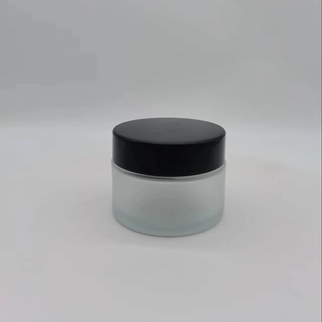 Hot Sale Luxury Cream Jar 30ml to 3oz Borosilicate Glass Bottle with Empty Aluminum Lids 1oz to 2.5oz Range