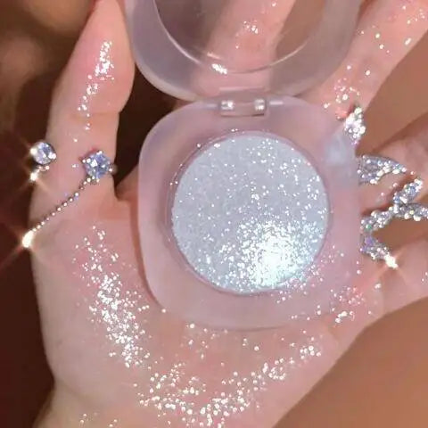 Private Label Long Lasting Shinny Vegan Makeup Highlighter Shimmer Body Highlighter Pressed Highlighter Makeup