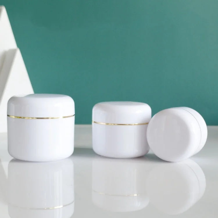 Manufacturer Acrylic Plastic Pet Cosmetic Packaging Skin Care Face Body Cream Oil Jar  Cream Bottle