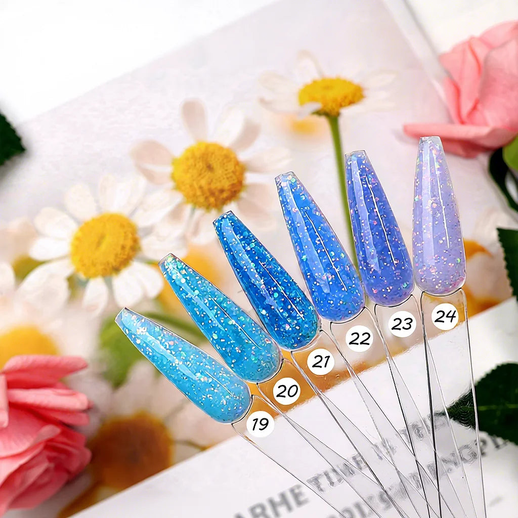Thin Consistency & Hema Free Rainbow Opal Gel Builder Nail Extension Gel Glitter Fast Building Gel Polish Private Label