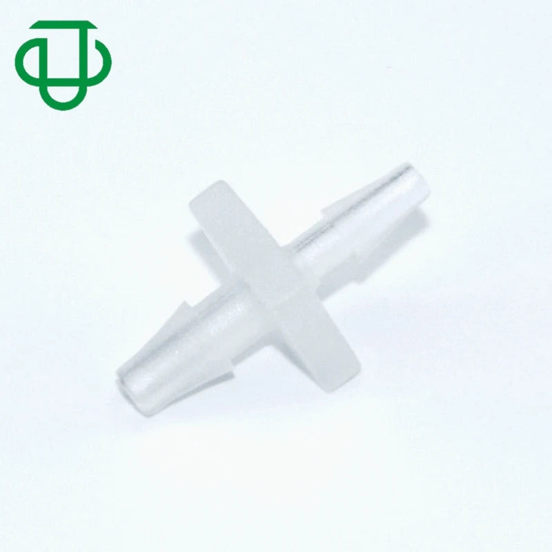 Straight Reducer 3/32x1/8 2 Ways Hose Barbed Straight Coupling Reducing Barb Tube Connector for Peristaltic Pump