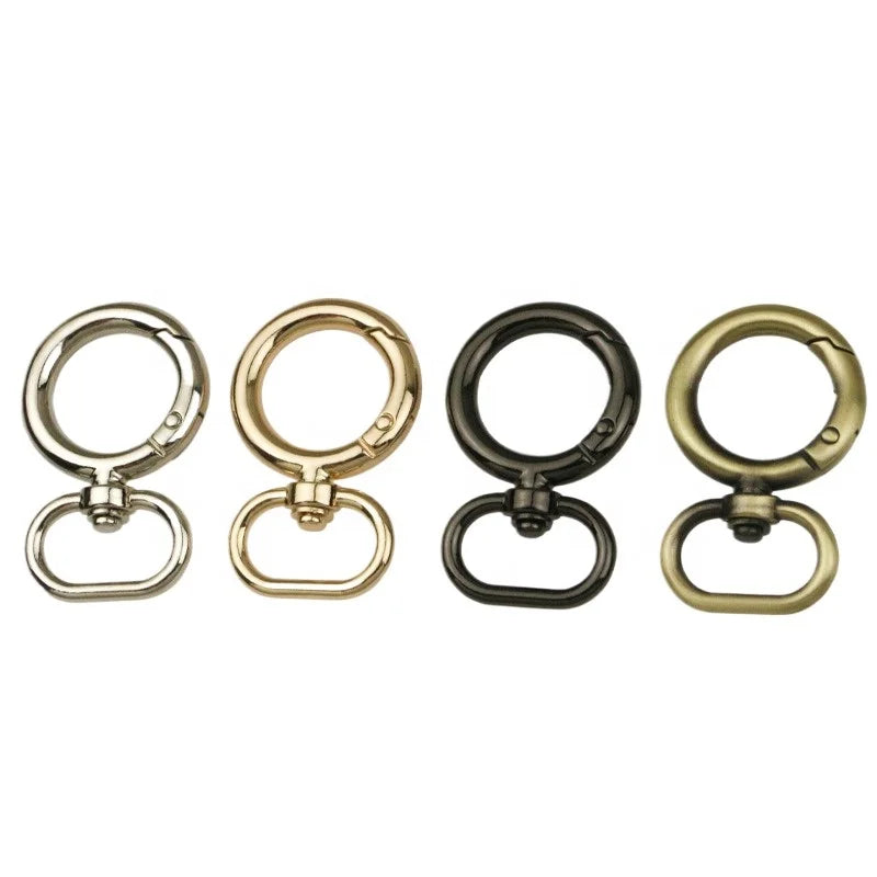 Metal Fitting Tail Spring Rings Key Rings Bag Shoulder Straps Connecting Buckles