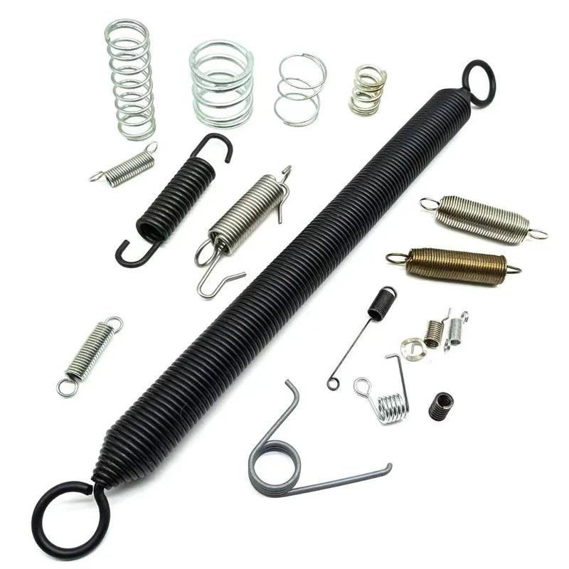 Druckfeder Motorcycle Exhaust Spring Hook Roll up Door Handle Steel Retractable Coil Spring Reel Spring for Union Locks