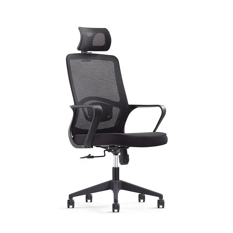 Silla De Oficina Foshan Manufacturer Commercial Swivel Computer Guest Fancy Ergonomic Chair Height Adjustable Office Chair