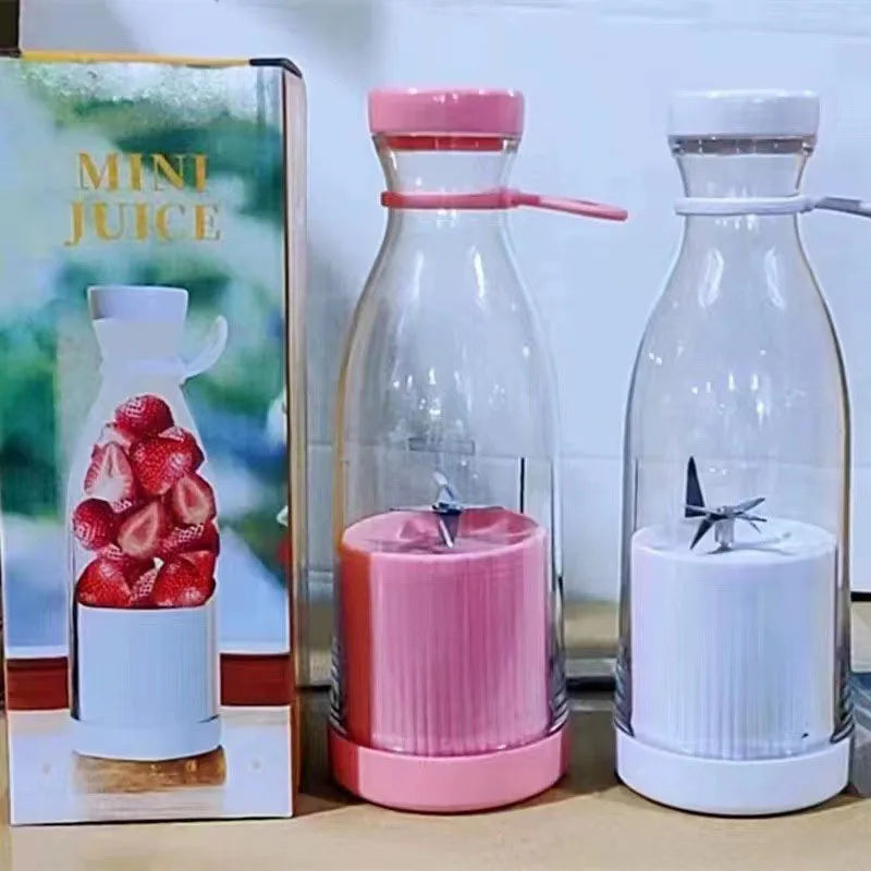 Portable Mini Wireless Charging Juicer Blender Personal Fresh Fruit Electric Kitchen Tool USB Rechargeable