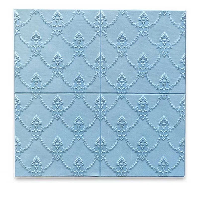 Waterproof and Moisture-proof Bedroom Decoration Wall Sticker Living Room Wallpaper XPE Self Adhesive 3D Thickened Wall Panel