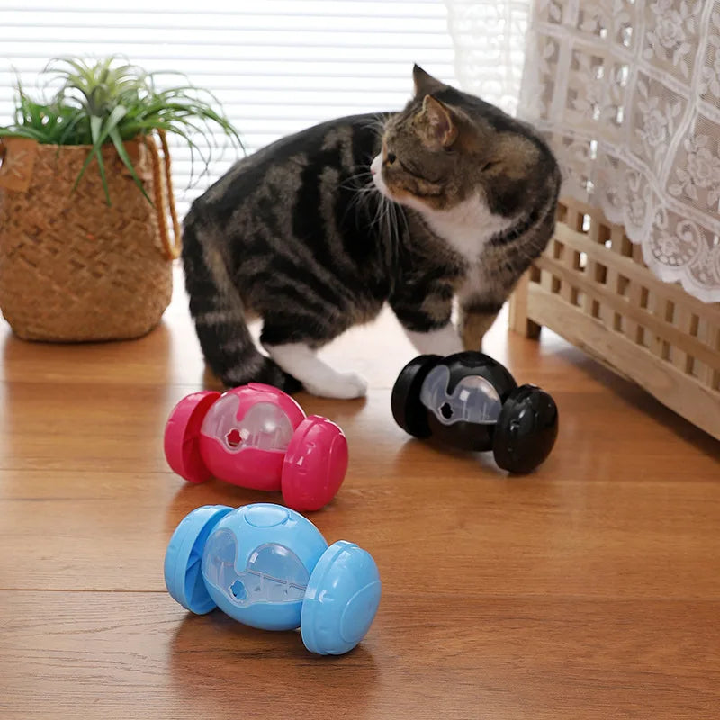 New Educational Pet Tumbler Toy Squeak Toy for Cats and Dogs Cat Feeding Device