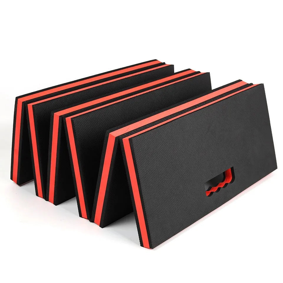 Customizable Logo Kneel Down Outdoor Foldable Padded Folding EVA Foam Mechanics Work Mat Stylish Yoga Mats