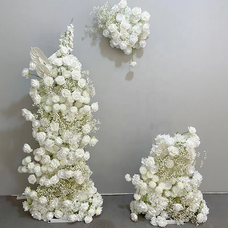 JCF073 Wedding Background Decoration Arrangement Flower Arrangement Arch Flower Stand Artificial Flower
