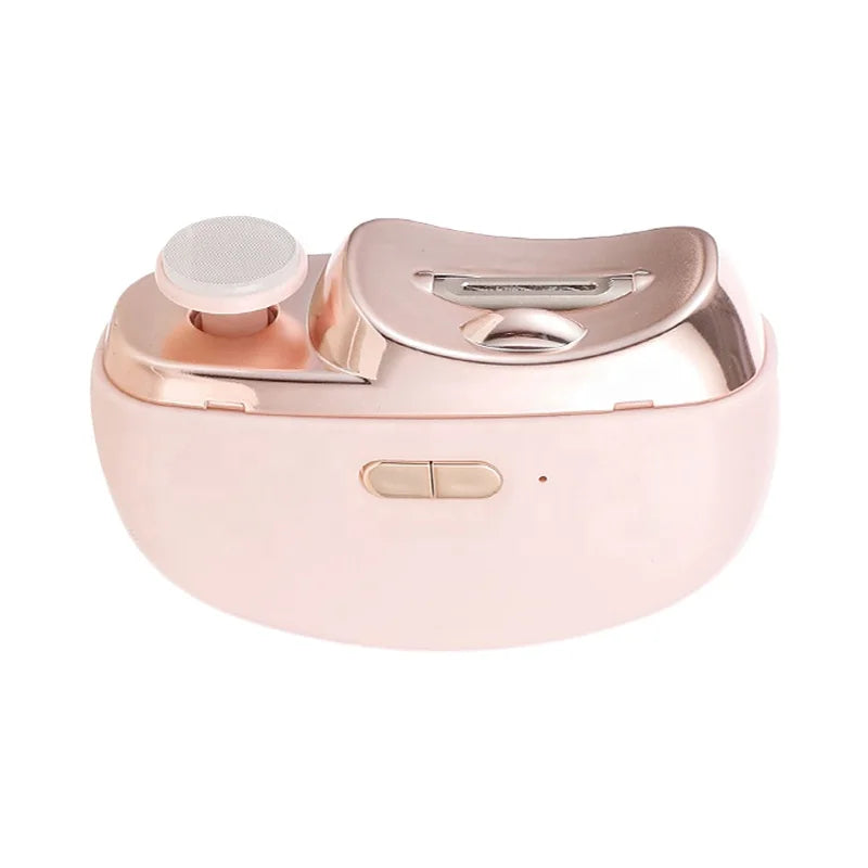 Trends Best Selling Plastic 2 in 1 Electric Nail Trimmer Polisher Automatic Safety Finger Nail Clipper Set