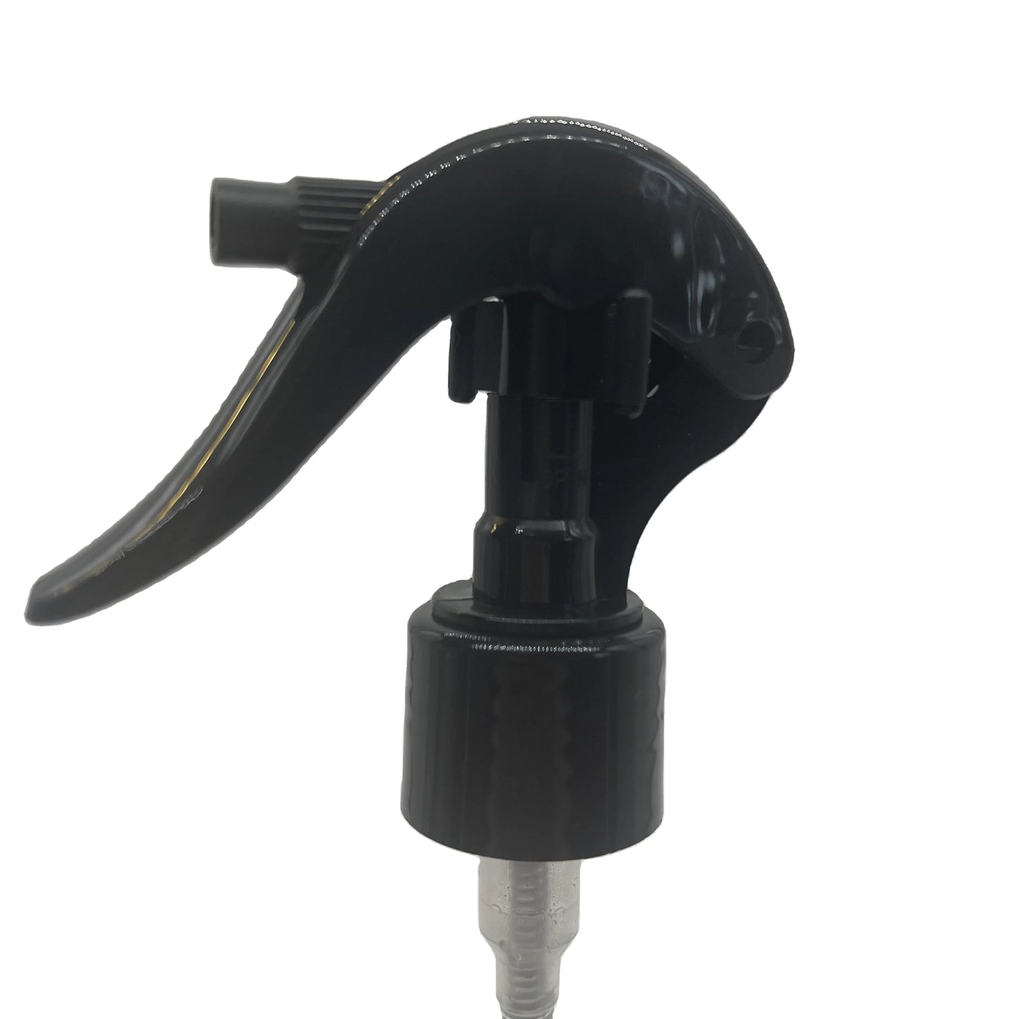 Customized Black Color PET Plastic Pump Sprayer Round Caps Mini Mouse Fine Mist Sprayer Trigger 100pcs Child-Proof for Bottle