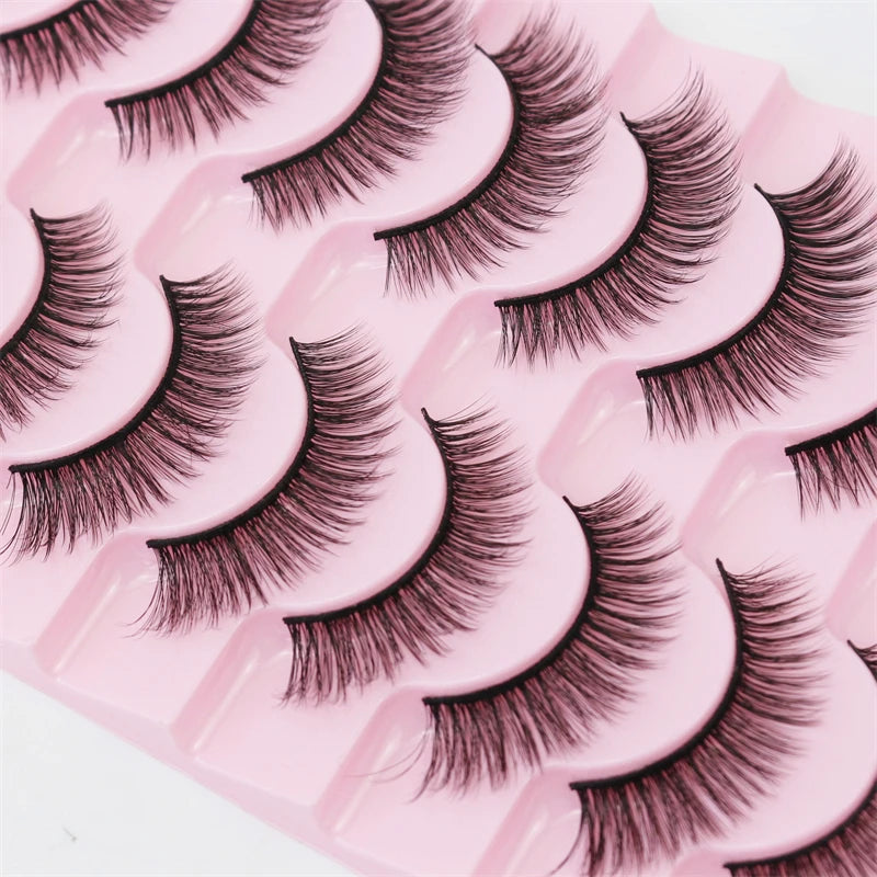 Abestyou Encendedor Cilios 5d 10pairs Mink Eyelashes Wholesale Items for Resale in Bulk Trucchi Wimperextensions Korean Make 