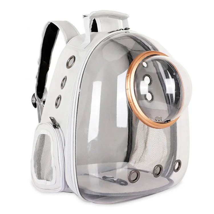 Ybgai Pet Carrier Backpack Space Capsule Bubble Transparent Backpack for Cats and Puppies Transparent Pet Carrier